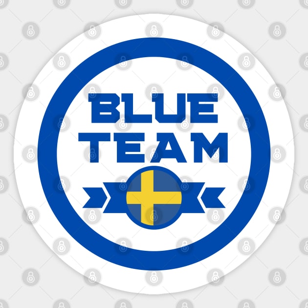 Cybersecurity Blue Team Sweden Gamification Badge CTF Sticker by FSEstyle